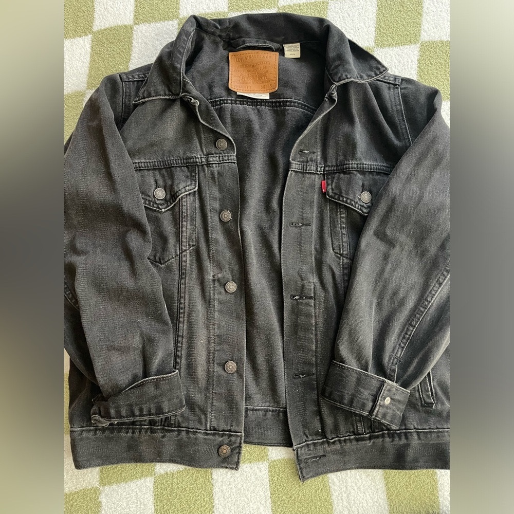 Black Denim Levi’s Jacket